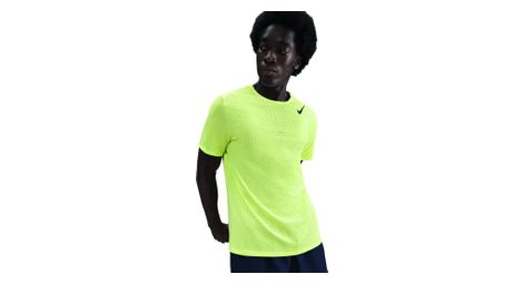 Maillot manches courtes nike aeroswift jaune homme