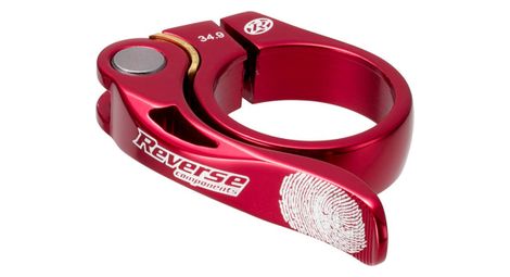 Collier de selle reverse long life 31.8 mm rouge