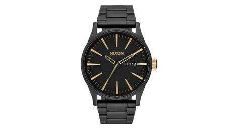 Montre sentry ss noir mat or