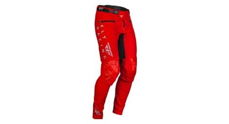 Pantalón fly racing fly radium rojo/negro/gris