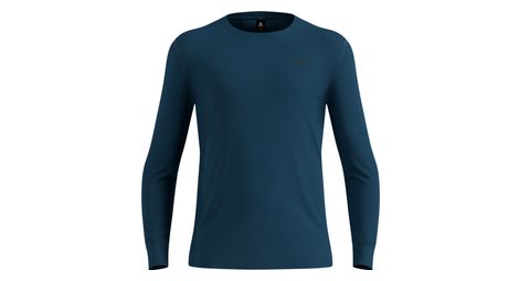 Camiseta interior de manga larga Odlo Merino 200 azul oscuro para hombre