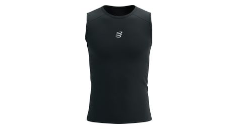 Camiseta de tirantes compressport trail racing negra para hombre