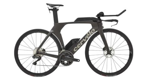 Bicicleta triatlón cervélo p5 shimano ultegra di2 12v 700 mm negro carbono 2024 | t.54 170/180 cm - bicicleta de exposición