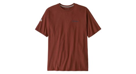 T-shirt patagonia fitz roy icon responsibili-tee rouge homme