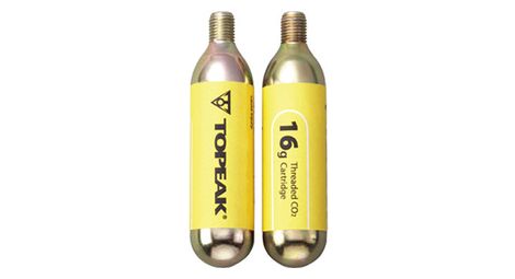 Topeak 2 cartouches de co2 cartridge 16g
