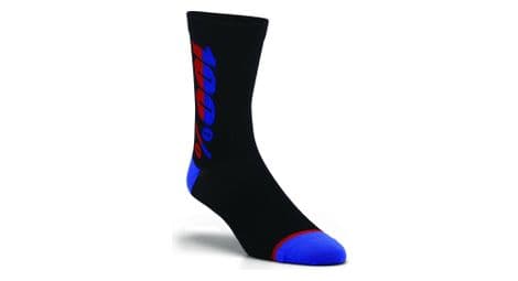 Paar 100% rythym merino wool performance socks black