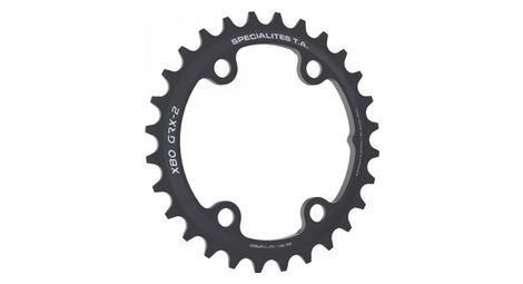 PLATEAU GRAVEL DOUBLE DIAM 80 INTER 30DTS NOIR X80 GRX600/810 (COMP.SHIM. 4 BRAN.) TA
