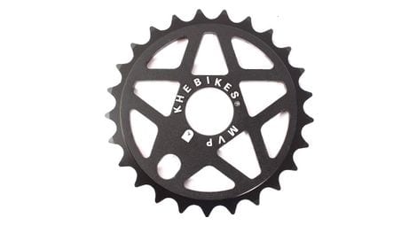 Bmx plateau mvp noir alu 25t khebikes