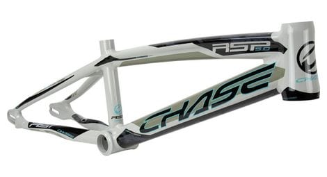 Chase rsp 5.0 aluminium bmx frame grijs / turquoise blauw 2023