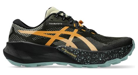 asics trabuco 14 men s trail running shoes khaki black