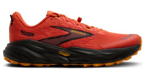 Chaussures Trail Brooks Range Rouge/Noir Homme