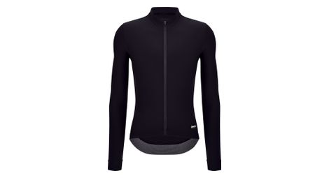 Camiseta de manga larga unisex santini rtr negra