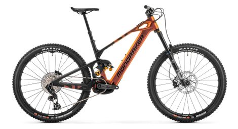 Mondraker crafty carbon xr mtb elettrica a sospensione integrale x0 axs t-type 12s 600wh 29'' arancione nero 2025
