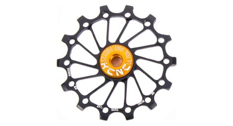 Jockey wheel kcnc narrow/wide long teeth noir 16 dents