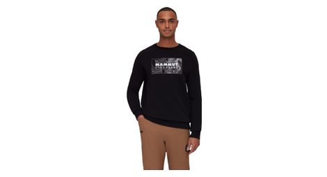 Sweat manches longues mammut core crew neck noir