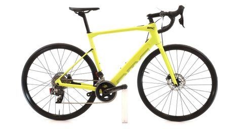 Produit reconditionné · BMC Roadmachine AMP Two AXS 12V · Jaune / Vélo de route | Très bon état