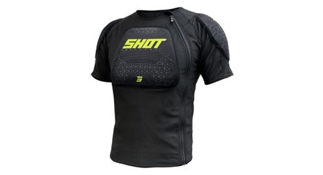 Gilet de Protection Adulte Shot Airlight Manches Courtes Noir