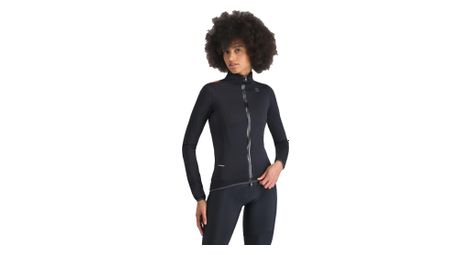 Chaqueta de manga larga para mujer sportful fiandre aqua negro