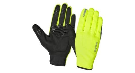 Gants longs gripgrab hurricane 2 windproof jaune
