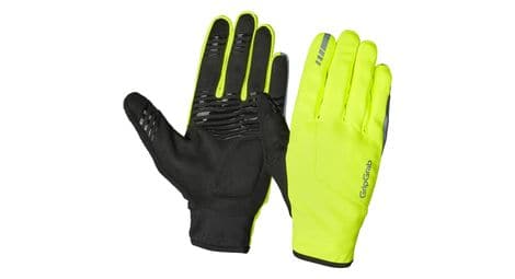 Gripgrab hurricane 2 guantes largos cortavientos amarillos