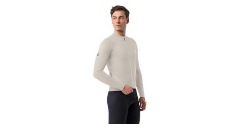 Maillot Manches Longues Castelli Thermowoven Gris Homme