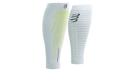 Manchons de compression compressport r2 aero blanc / jaune