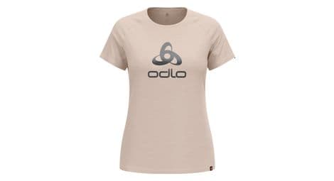 Technisches damen-t-shirt odlo ride 365 performance wool 130 beige