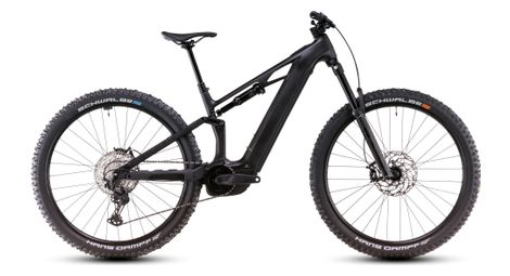 Vtt électrique tout-suspendu cube stereo hybrid one44 hpc race 800 shimano deore xt 12v 800 wh 29 noir blackline 2025