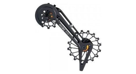 Jockey wheel system kcnc galets de dérailleur shimano 8000/9100 12+16 dents roulement céramique noir