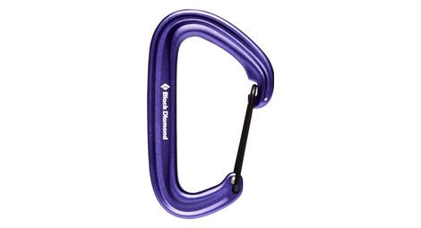 Black diamond litewire carabiner purple