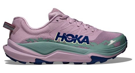 Zapatillas Trail Hoka Torrent 4 Rosa/Verde Mujer
