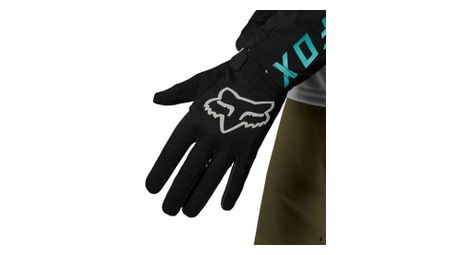 Guantes largos fox ranger para mujer negros