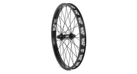 Bmx freestyle black 2018 della ruota anteriore v2 di rant party on