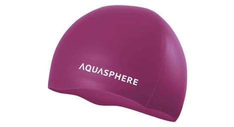 Bonnet de bain aquasphere silicone rose