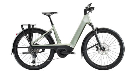 Vélo de Ville Électrique Trek Charter+ 4 Trail Shimano Cues 9V 800Wh 700 mm Vert 2026