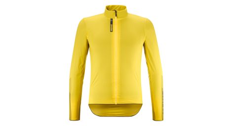 Chaqueta de manga larga mavic ksyriumthermo amarilla
