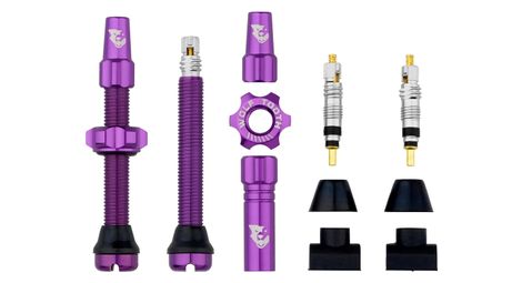 Kit de Valves Tubeless Wolf Tooth Presta Violet