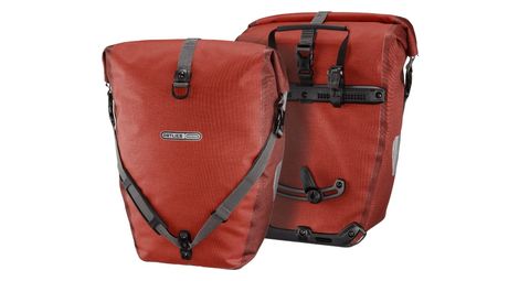 Ortlieb back-roller plus 40l coppia di borse da bici salsa dark chili red