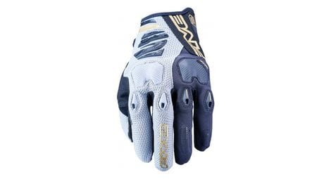 Five gloves guantes enduro 2 negro / gris / dorado