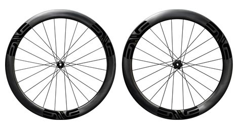 Enve SES 4.5 700 mm Laufradsatz | 12x100 - 12x142 mm | Center Lock | Black Decal