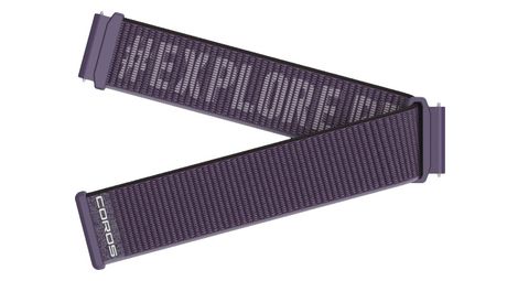Pulsera nylon 20mm coros apex 2 violeta