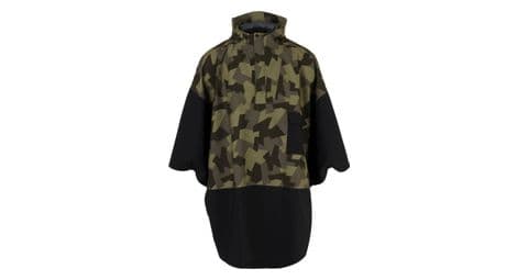 Agu lluvia poncho urbano outdoor camuflaje negro