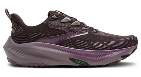 brooks ghost trail trail running shoes purple pink women s