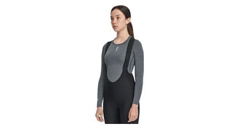 Maillot de corps femme manches longues deep winter base layer charcoal