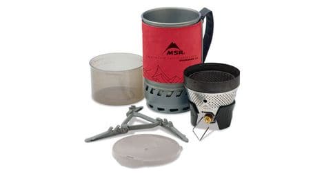 MSR  Windburner 1.0l Personal Stove System Red Rouge Unique 2023