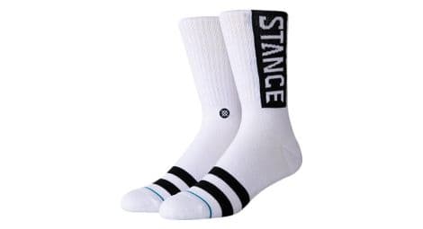 Chaussettes stance og crew blanc