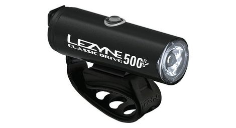 Lezyne classic drive 500+ frontlicht schwarz