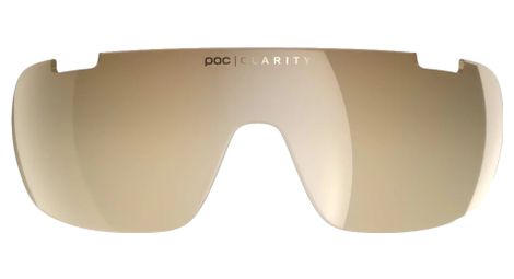 Lentes de repuesto poc para do half blademarrón/espejo plata claro