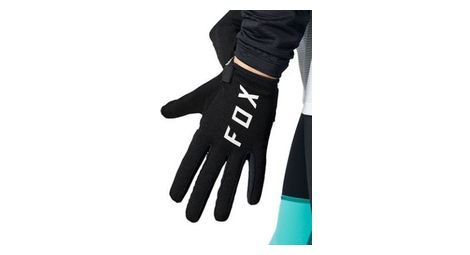 Guantes largos mujer fox ranger gel negros