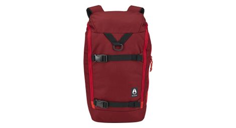 Mochila nixon nixon hauler 25l rojo / burdeos